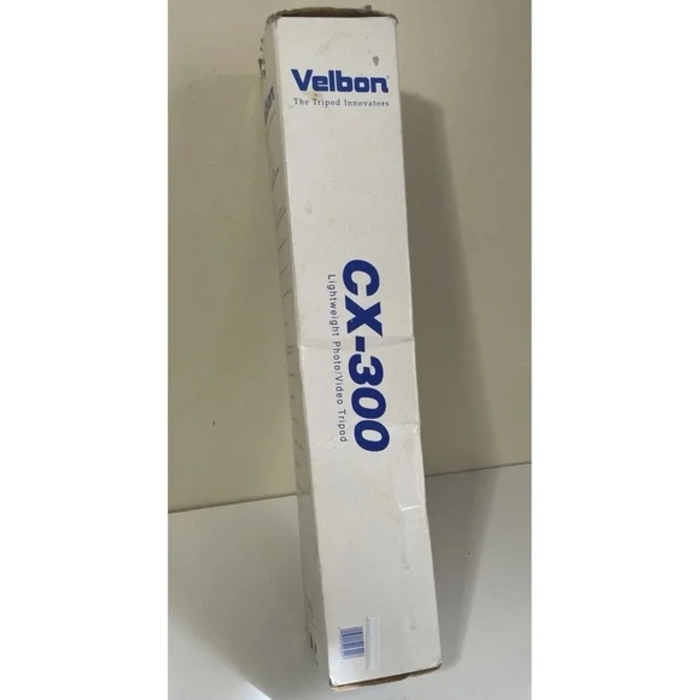 Brand New Velbon CX-300 Lightweight Alum. 35MM‎ Camera/Video Adjustable Tripod